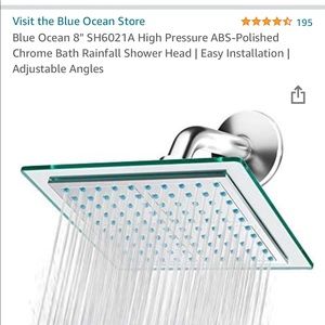 High pressure shower head
